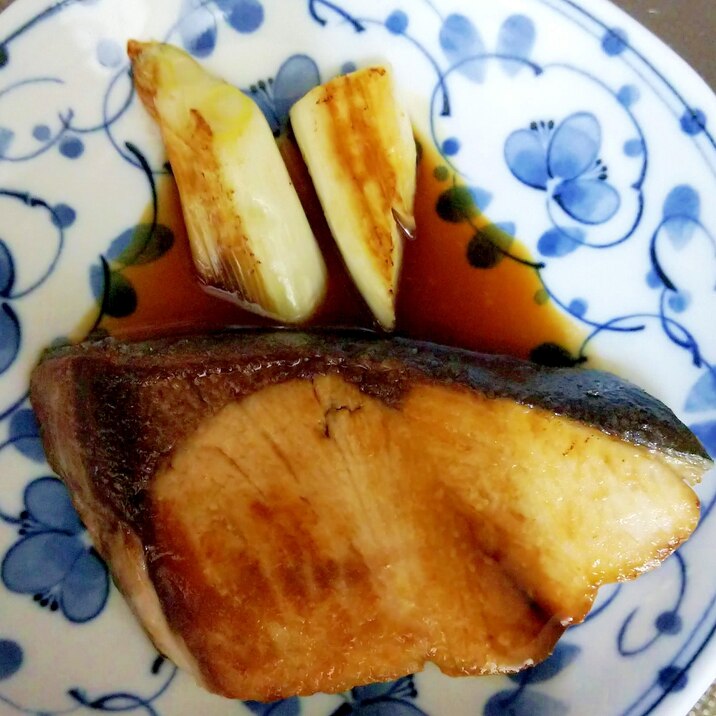 後がけブリ照り焼き